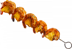 grillade räkor